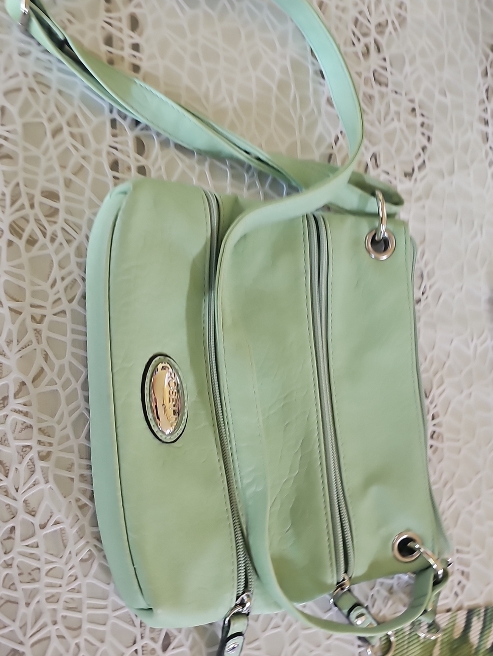 Rosetti Mint Green Crossbody Bag